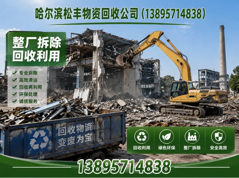 方正县哈尔滨松丰物资回收展示图
